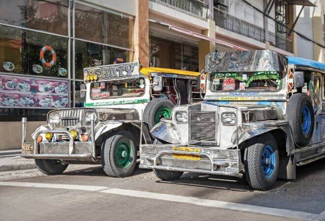Jeepney auf den Philippinen